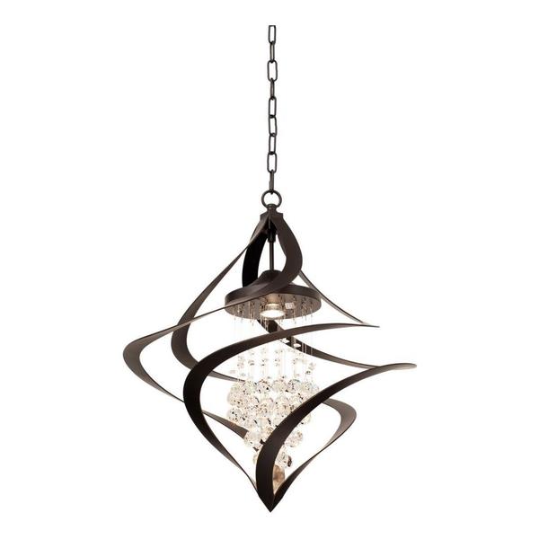 Kalco Old Bronze Oxford One Light 1 Tier Chandelier 2700OB